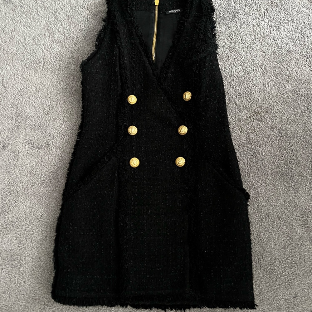 Balmain Tweed Dress
